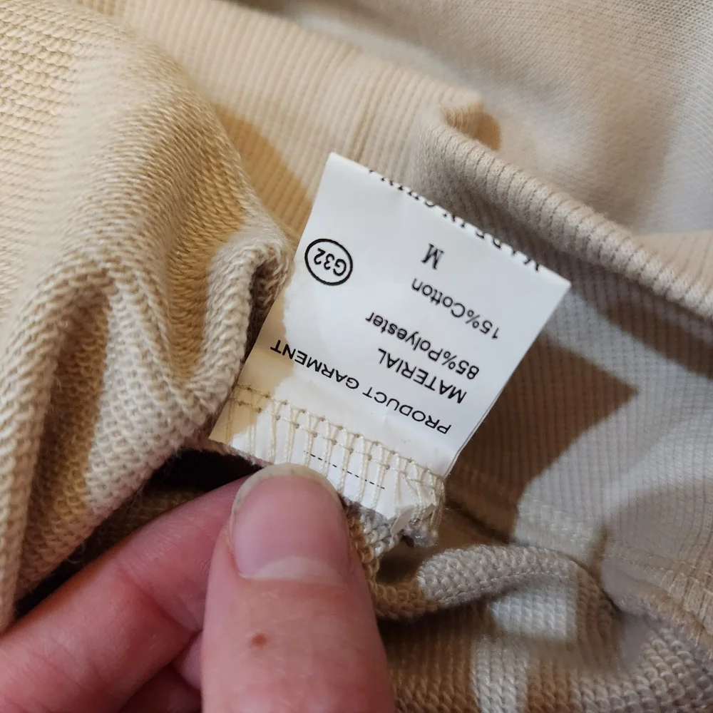 Cropped Half Zip Pullover Hoodie with Pockets - Picture 5 of 5